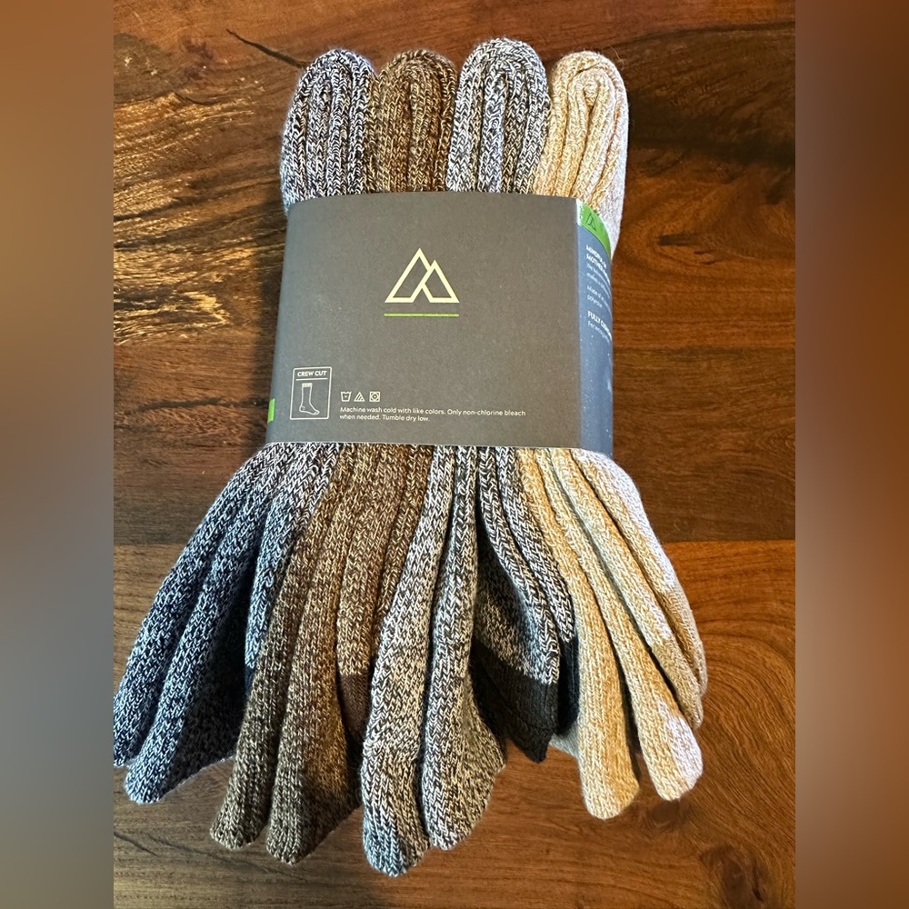 Alpine Design Hiking Socks Multi-color pack - Picture 3 of 4